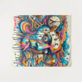 ニミカルな夢風景 タペストリー (正面(横))