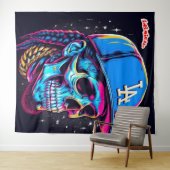 ニミカルな殻 タペストリー (インサイチュ(横))