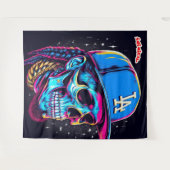 ニミカルな殻 タペストリー (正面(横))