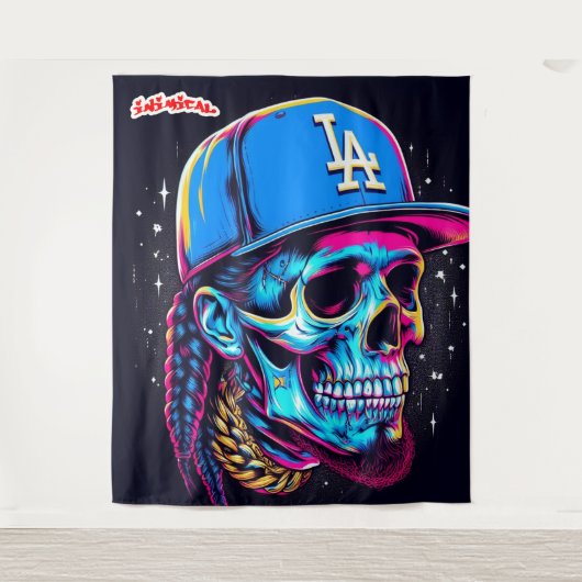 ニミカルな殻 タペストリー (正面)