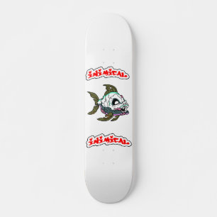 ニミカル魚モンスタースケートボードデッキ スケートボード