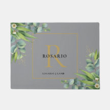 ニムバパーソナライズされたスグレイ金ゴールドモノグラム