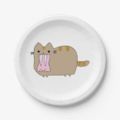 ニムラヴィッド・セイバー・ティース先史時代の偽猫 ペーパープレート (正面)