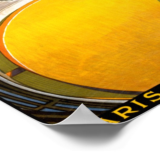 ニメスフランスヴィンテージ旅行ポスター復元 ポスター (角)