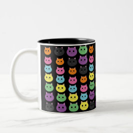 ニャカラフルコ  ツートーンマグカップ