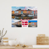 ニャブンコペンハーゲンデンマーク ポスター (キッチン)