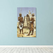 ニャム・ニャムの人類史 キャンバスプリント (インサイチュ (ウッドフロア))