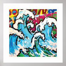 ニャリーサーフウォールアート