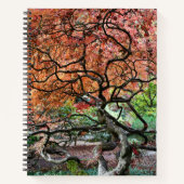 ニャリーツイストメ日本のプルツリー ノートブック (正面)