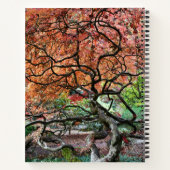 ニャリーツイストメ日本のプルツリー ノートブック (裏面)