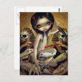 『ニャロトテップの女司祭』 ポストカード (正面/裏面)