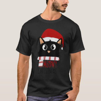 ニャンニャンクリスマス 猫 クリスマスツリー Xmas 女の子 男の子 Tシャツ