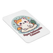 ニャン信憑性かわいいかわいい猫 マグネット (右側)