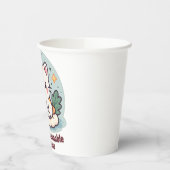 ニャン信憑性かわいいかわいい猫 紙コップ (左)