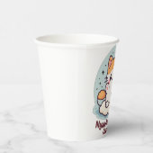 ニャン信憑性かわいいかわいい猫 紙コップ (右)