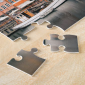 ニャヴンウカラフルォーターフロントコペンハーゲンデンマーク ジグソーパズル (側面)