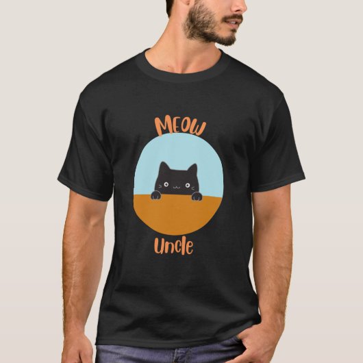 ニャーおじさん Tシャツ (正面)
