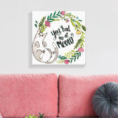 ニャーに来た キャンバスプリント (インサイチュ (リビング))