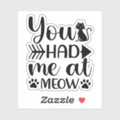 ニャーに来た シール (シート)