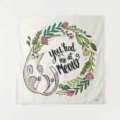 ニャーに来た タペストリー (正面(横))