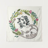 ニャーに来た タペストリー (正面)