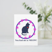 ニャーに来た！ ポストカード (スタンド正面)