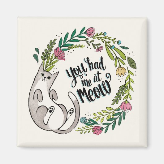 ニャーに来た マグネット (正面)