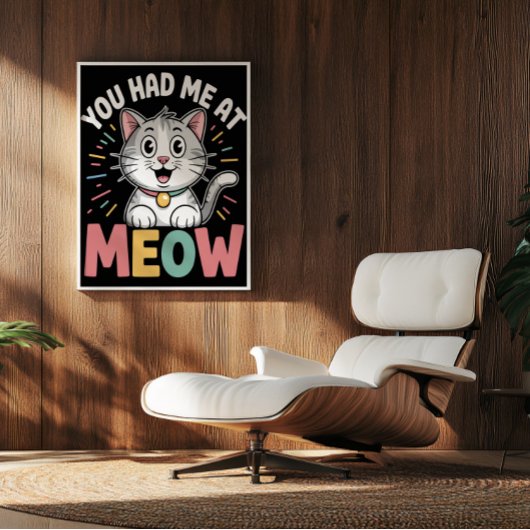 ニャーの抵抗できない魅力 ポスター