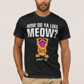 ニャーは好き?ジビー猫Tシャツ Tシャツ (正面)