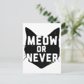 ニャーまたはなし ポストカード (スタンド正面)