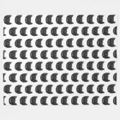 ニャーキャッツ フリースブランケット (正面(横))