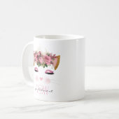 ニャーキャットで私を コーヒーマグカップ (正面左)