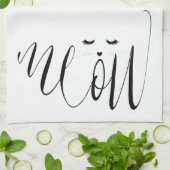 ニャーキャット キッチンタオル (折り畳み)