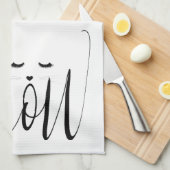 ニャーキャット キッチンタオル (四つ折り)