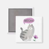 ニャーキャット マグネット (正面/裏面)