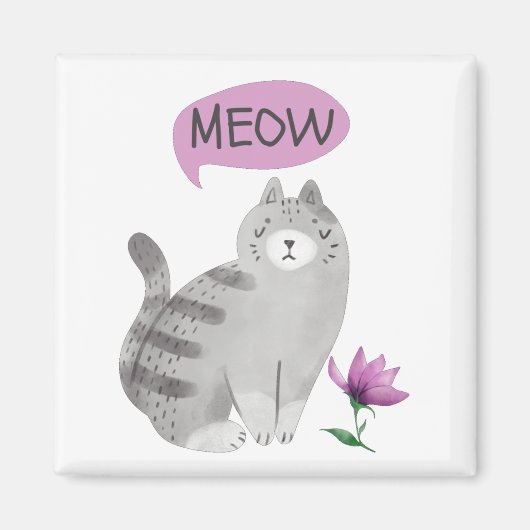 ニャーキャット マグネット (正面)