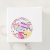 ニャーギカルカチコーン誕生日ありがとうメッセージカード フェイバータグ (インサイチュ)