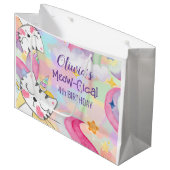 ニャーギカルカチコーン誕生日ラージ抱き枕 ラージペーパーバッグ (正面アングル)