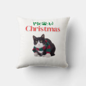 ニャークリスマス猫 クッション (裏面)