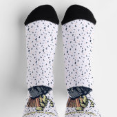 ニャーストップしない ソックス (上部)