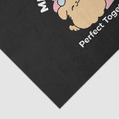 ニャーニャーと鳴き合う絶品 – かわいい猫と犬 薄葉紙 (詳細)