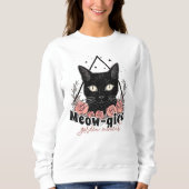 ニャーニャーニャーニャーガーデンの瞬間 スウェットシャツ (正面)