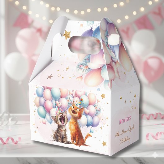 ニャーニャーニャーニャーニャー子供の誕生日 フェイバーボックス