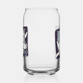 ニャーニャーニャー鳴き声 – かわいい寝猫 ガラス缶 (右)