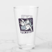 ニャーニャーニャー鳴き声 – かわいい寝猫 タンブラーグラス (裏面)