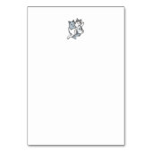 ニャーニャーニャー鳴き声 – かわいい寝猫 テーブルナンバー (裏面)