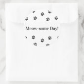 ニャーニャーニャー ラウンドシール (バッグ)