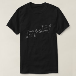 ニャーニャー Tシャツ