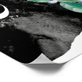 ニャーピーキングキャットキットン猫好きギフトアイディア ポスター (角)