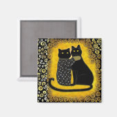 ニャーマグネット マグネット (正面/裏面)